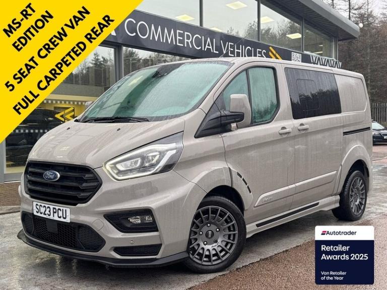 2023 Ford Transit Custom 2.0 EcoBlue 170ps Low Roof D/Cab Limited Van Auto PANEL VAN DIESEL Autom...