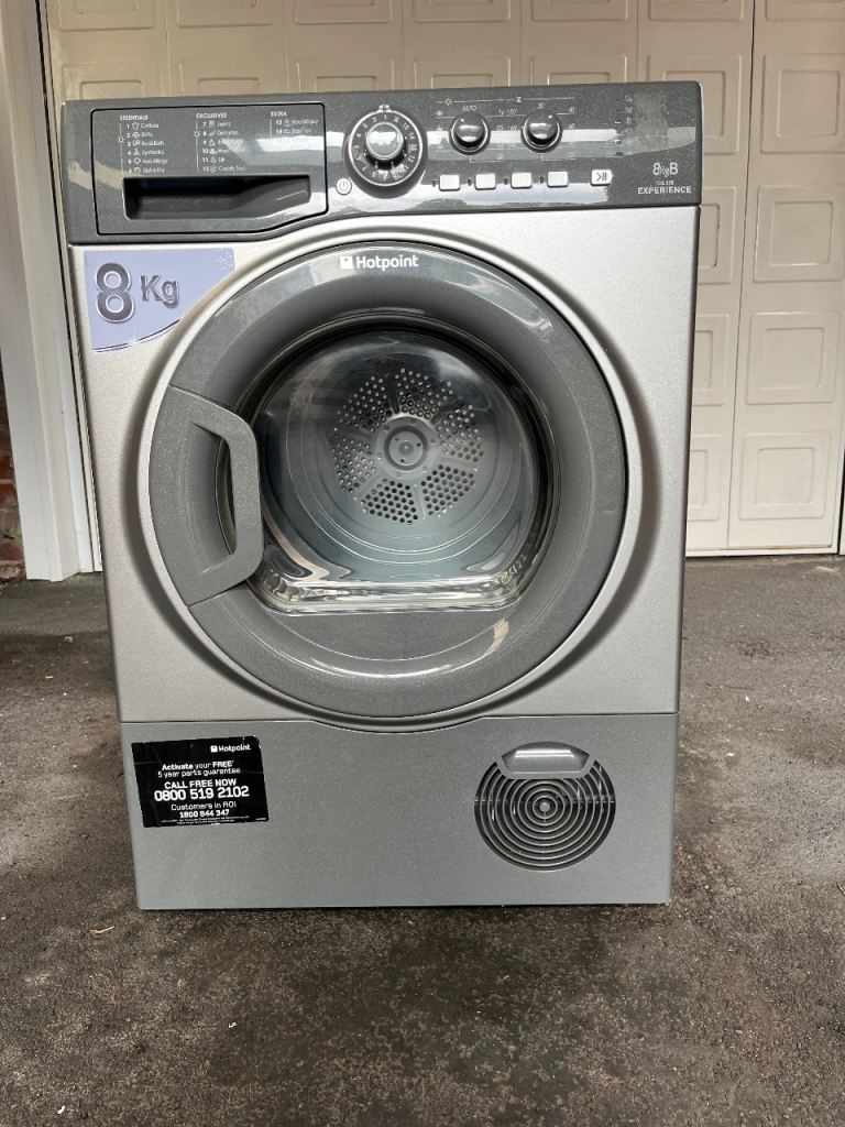 HOTPOINT TUMBLE DRYER TCEL 87B EXPERIENCE 8KG CONDENSER.