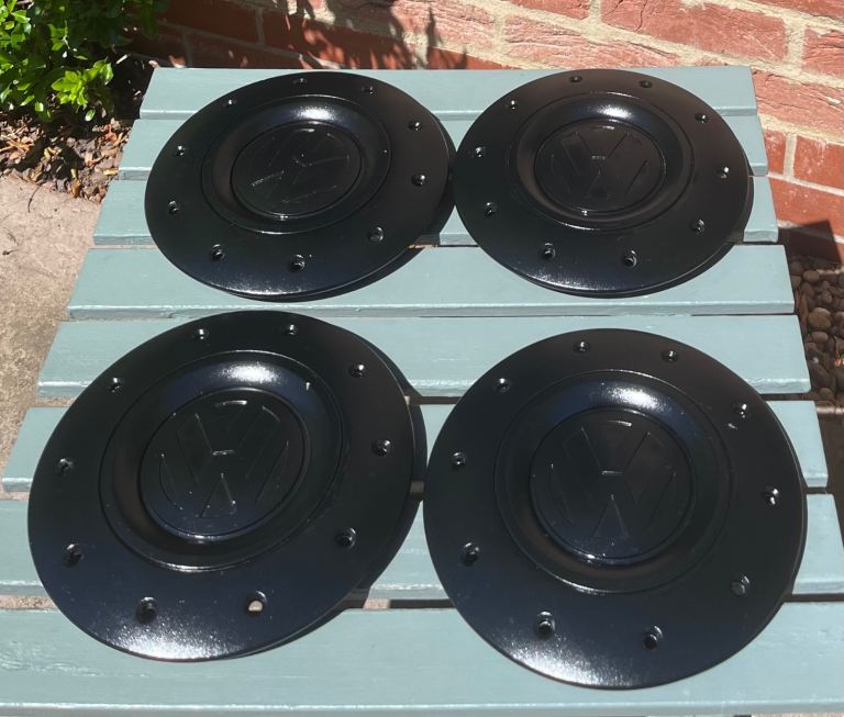 Volkswagen Transporter T5 Steel Wheel Centre Caps - Set of 4