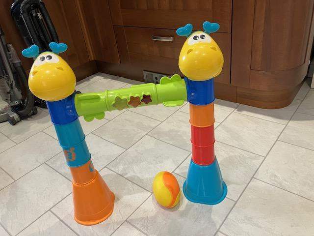 image for Toddlers First Rugby Interactive Rugby Posts- EXCELLENT CONDITION