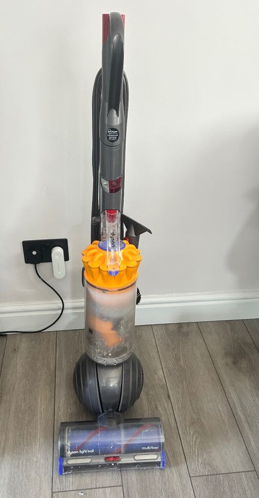 Dyson DC40 Upright Vacuum Cleaner - Grey/Red, Good Condition