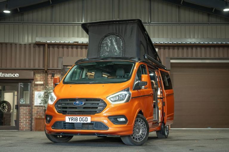 Ford Transit Custom Sport 2018 Model Orange Glow Campervan