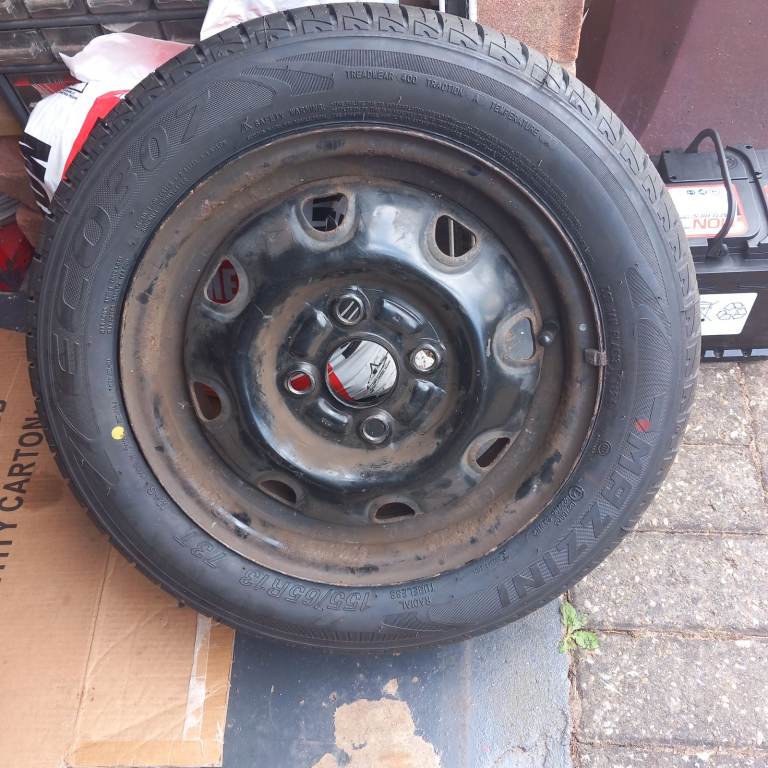 Suzuki Alto Wheel and New Tyre