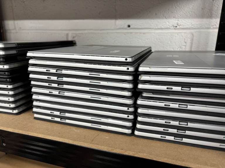 Bulk IT Asset Disposal Stock | Wholesale Dell, HP, Lenovo & Surface Laptops