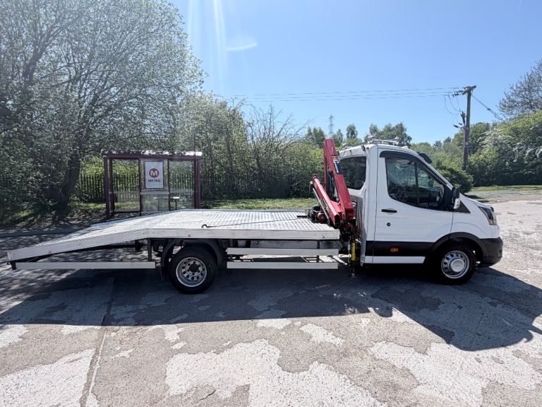 2020 ford transit recovery/Hiab truck —TOP SPEC-NO VAT—