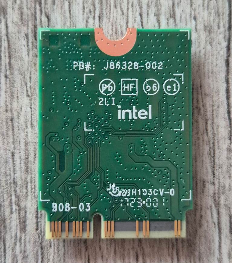 Intel AX201NGW Wi-Fi Wireless Card