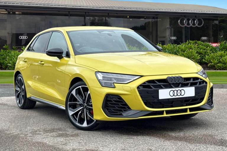 2026 Audi S3 2.0 TFSI Black Edition Sportback S Tronic quattro Euro 6 (s/s) 5dr Hatchback Automatic