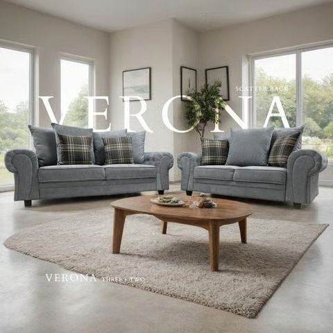  Christmas Sale! 🎁VERONA 3-2 Sofa & Corner Package - 25% Off & Free Delivery ! **