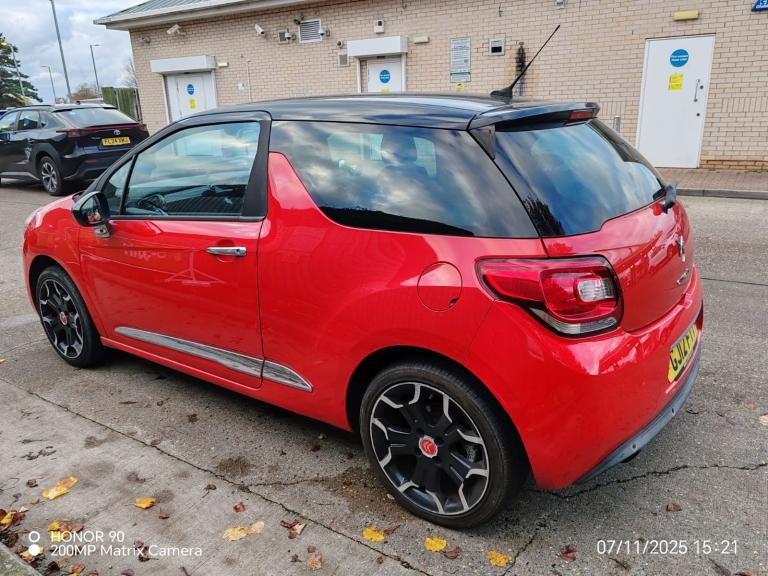 Citroen, DS3, Hatchback, 2012, Manual, 1598 (cc), 3 doors