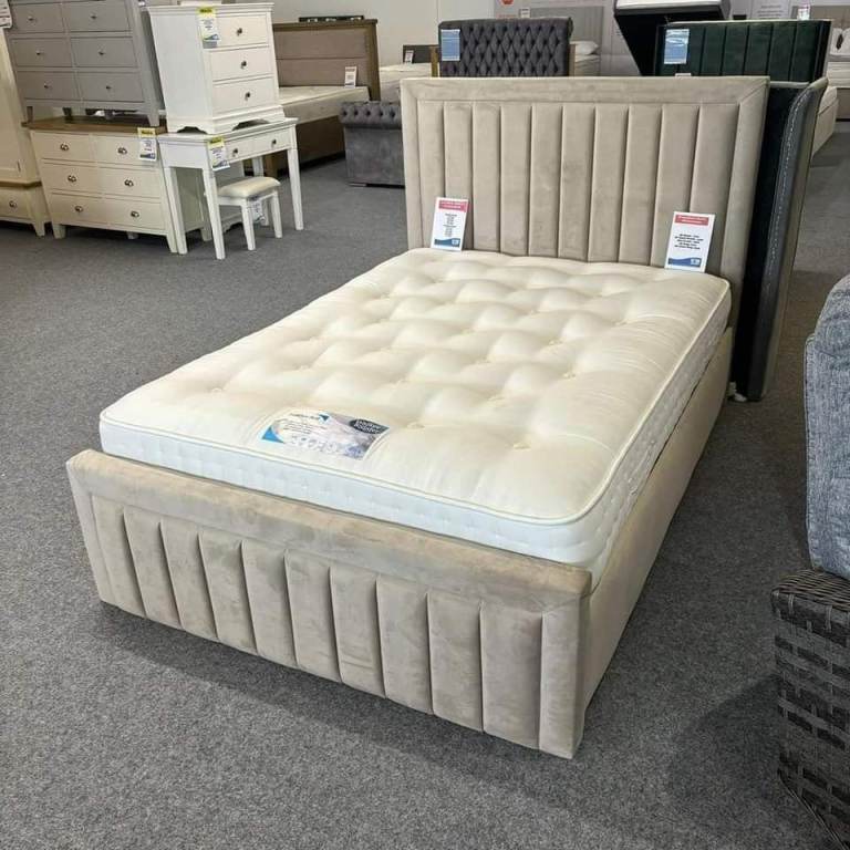 Exclusive FLORENCE Double Size Bed Frame + Mattress >> Amazing Price 20% Off >> Same Day COD