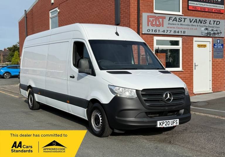 2020 Mercedes-Benz Sprinter 2.1 316 CDI LWB HIGH ROOF 160 BHP Panel Van Diesel Manual