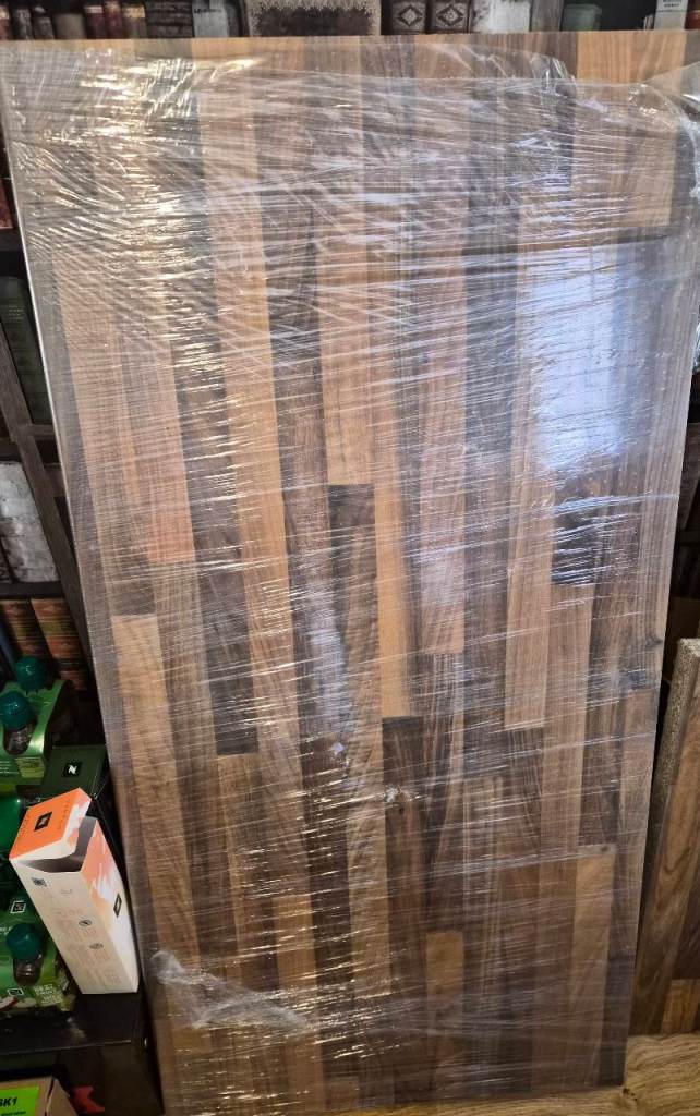 Wren Laminate Blocked Oak Effect Worktop 1200mm