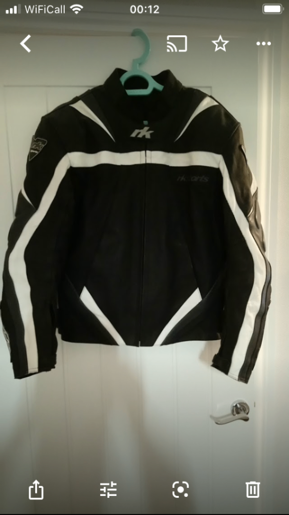 RK Sports Leather bike jacket