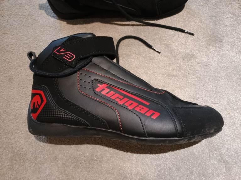 Furygan V3 motorcycle short boots size 42