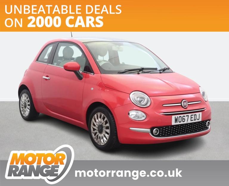 2018 Fiat 500 1.2 Lounge 3dr Hatchback PETROL Manual