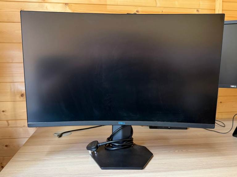 Dell S2721HGF 27 Inch Full HD (1920x1080) 1500R Curved Gaming Monitor
