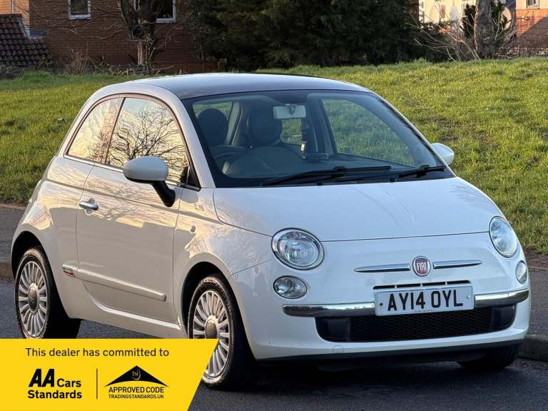2014 Fiat 500 1.2 Lounge Euro 6 (s/s) 3dr HATCHBACK Petrol Manual