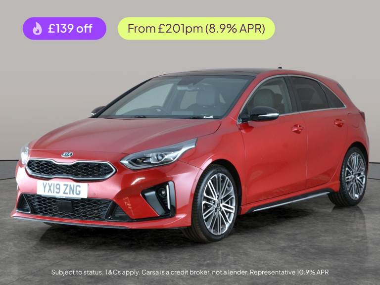 2019 Kia Ceed 1.4T GDi ISG GT-Line S 5dr DCT HATCHBACK PETROL/ELECTRIC Automatic