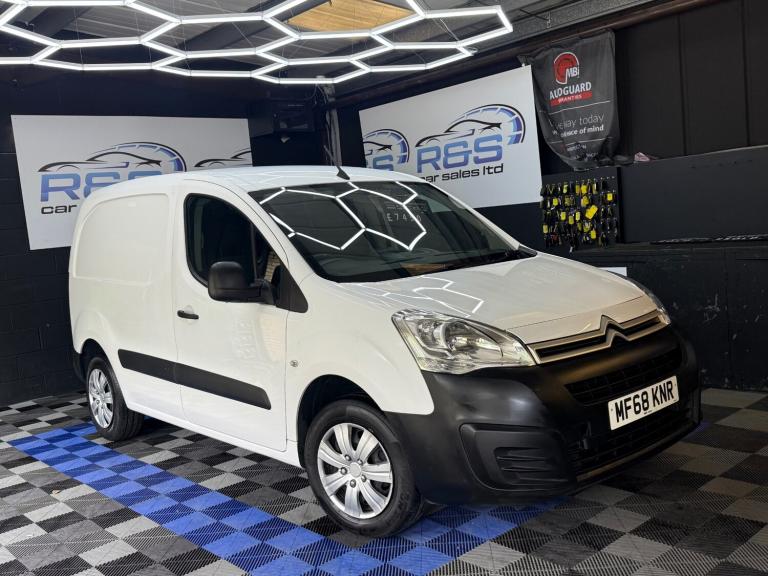 2018 Citroen Berlingo 1.6 BlueHDi 850Kg Enterprise 100ps PANEL VAN Diesel Manual