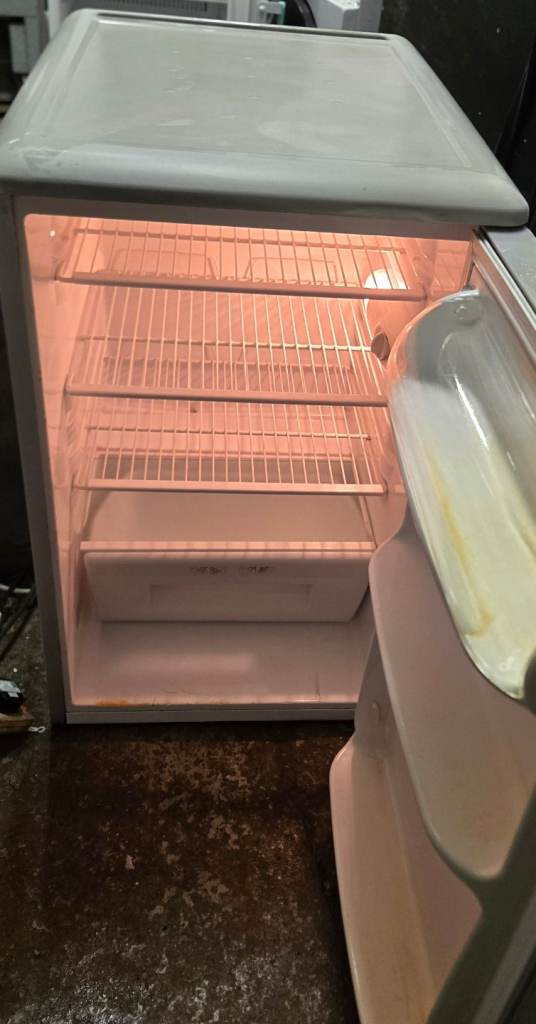 Zanussi CL50SI under counter FRIDGE, Mini FRIDGE, 50cm width, Grey colour 