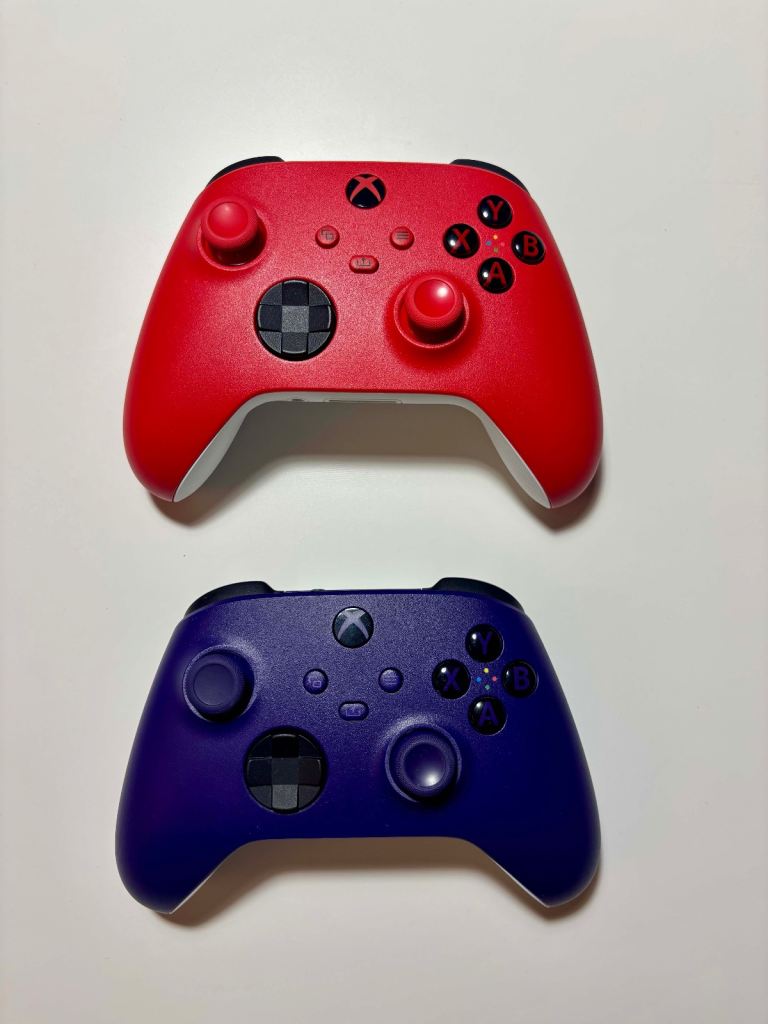 Official Xbox Series X/S Wireless Controller - Pulse Red & Astral Purple