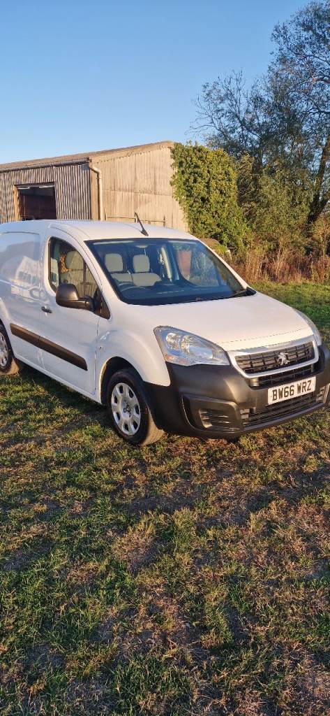Peugeot, PARTNER, Panel Van, 2017, Manual, 1560 (cc)