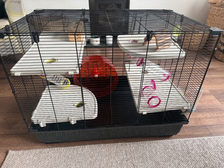 Hamster Cage and accessories 