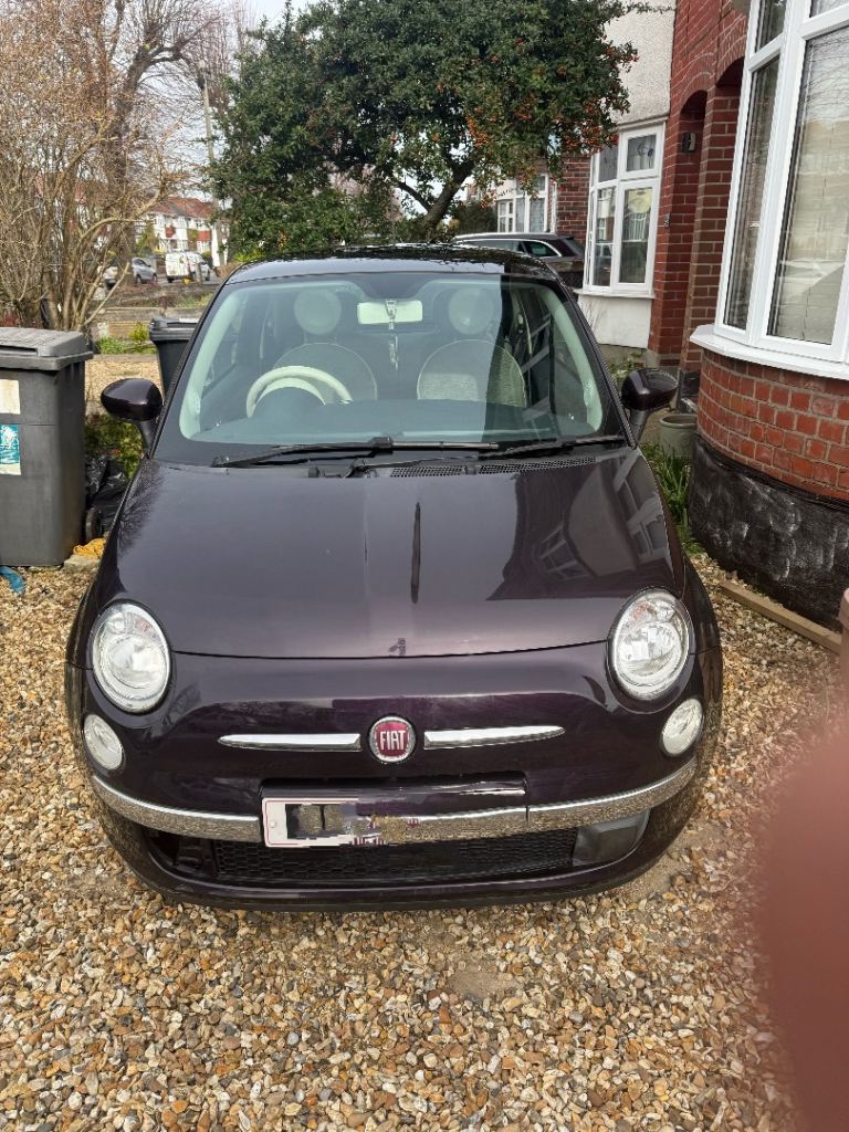 Fiat, 500, Hatchback, 2012, Manual, 1242 (cc), 3 doors