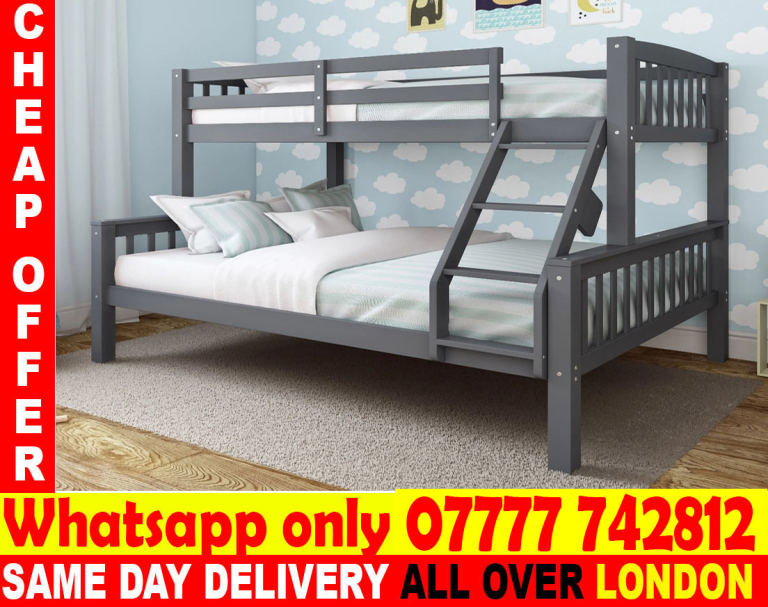 image for -FREE DELIVERY-BUNK BED AND MATTRESS SINGLE OR DOUBLE (sgsg