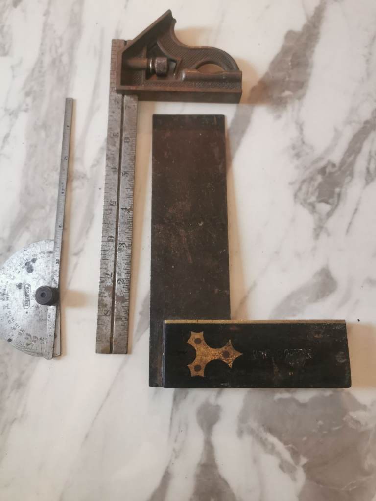 Vintage set Square 
