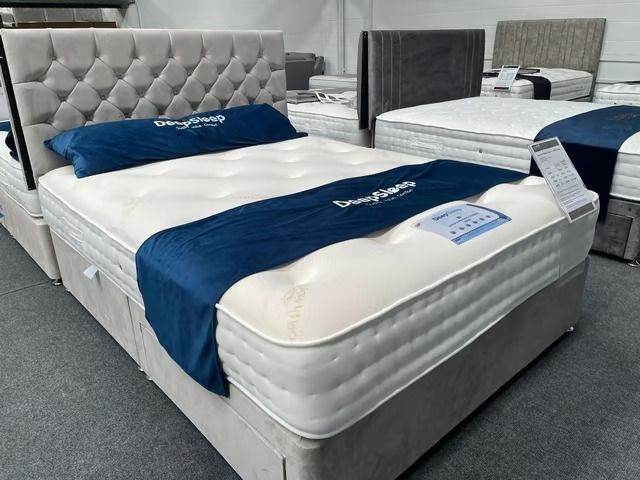 image for  Christmas Promo! 🎅🏻 Double Divan Bed & Mattress | UK Same-Day Delivery! **