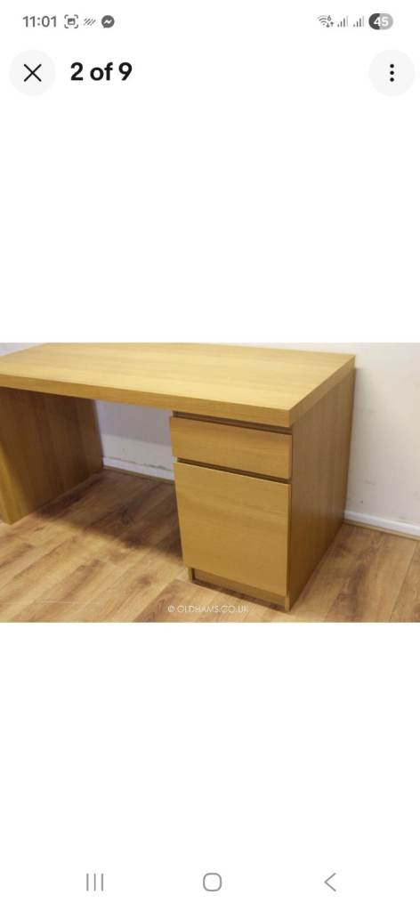 Ikea malm desk 