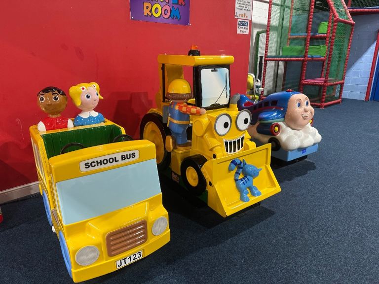 Kids coin operated rides 