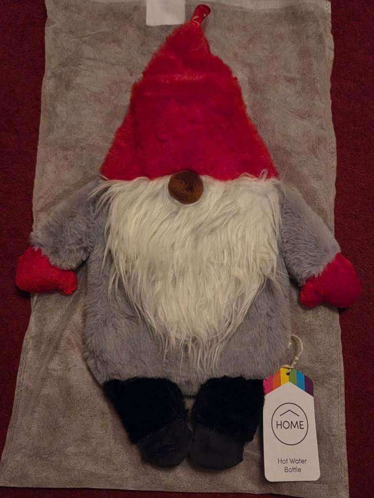 Gonk hot water bottle BNWT