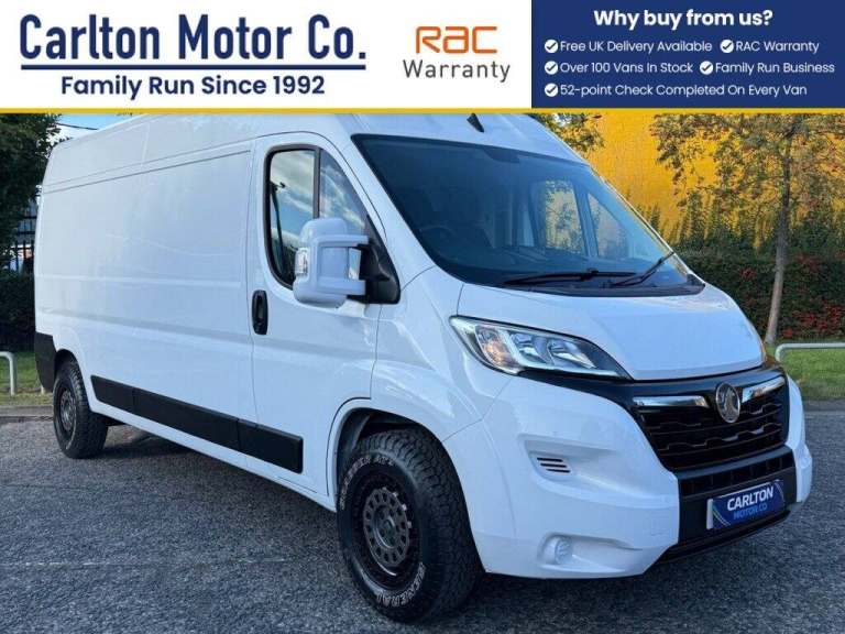 2023 Vauxhall Movano 2.2 CDTi 3500 BiTurbo Prime Panel Van 5dr Diesel Manual FWD L3 H2 Euro 6 (s ...
