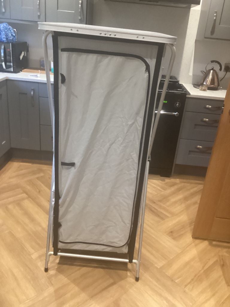 Caravan and camping storage cupboard 