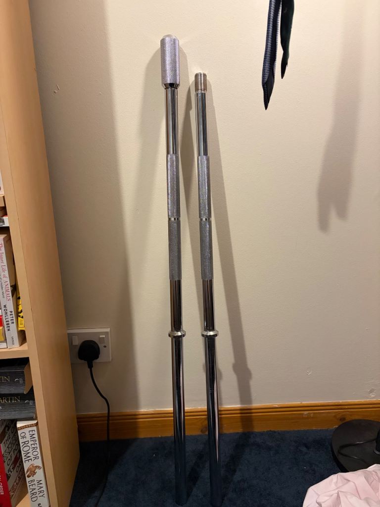 6ft barbell with spring collars