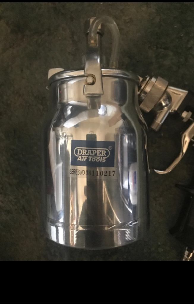 Draper 1 Litre Spray Gun 4212 Pro 1.8mm Nozzle