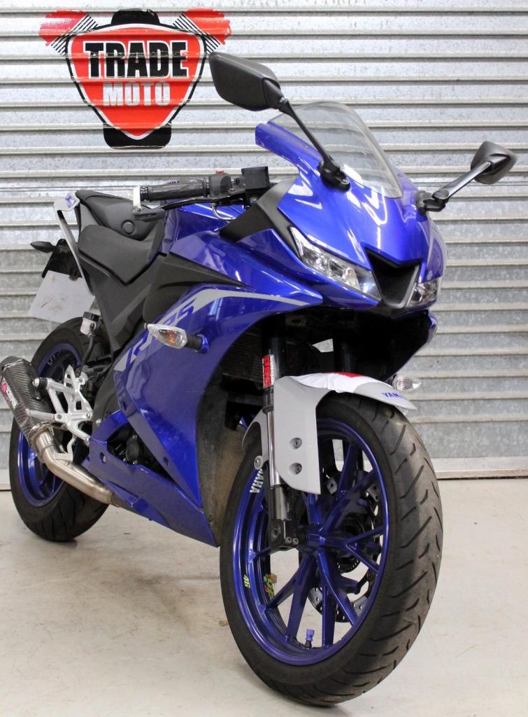 2021 21 YAMAHA YZF-R125 ABS GEN3 TRADE SALE BLUE LEARNER LEGAL 14K NEW MOT R 125