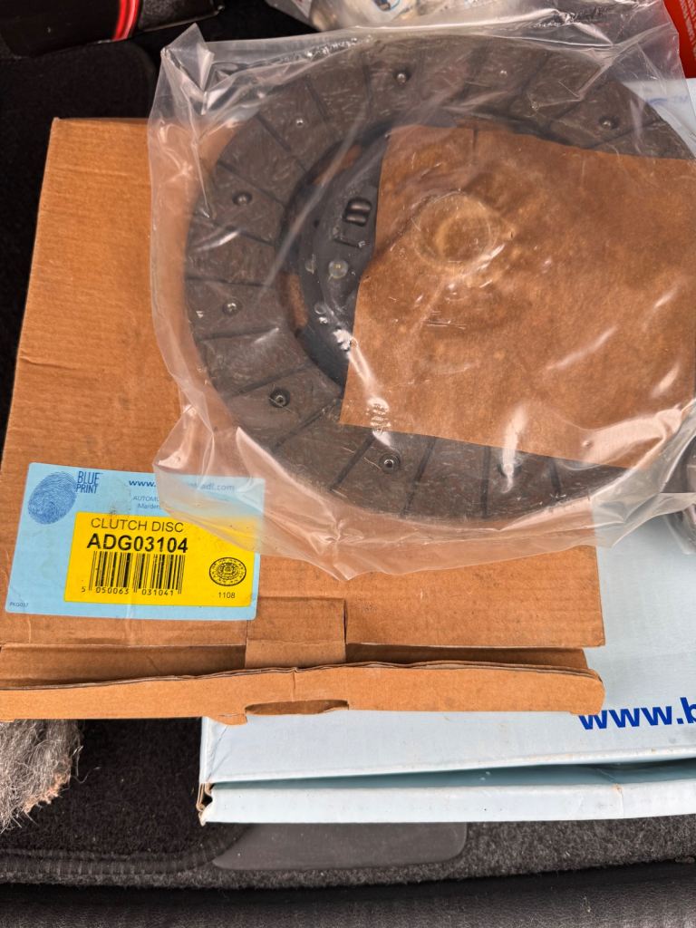 Hyundai clutch kit. Blue Print.