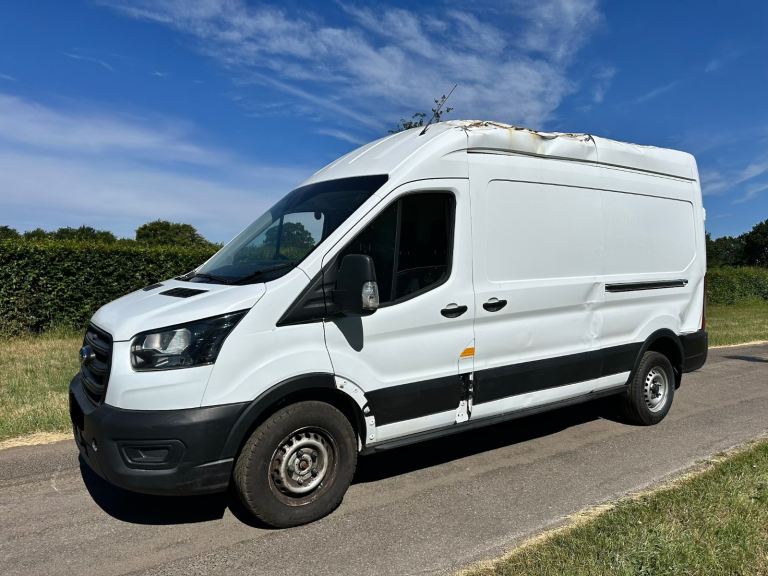 ***42,000 MILES*** FORD TRANSIT LWB DIESEL VAN 2019 69-REG *1 YEARS MOT* DRIVES EXCELLENT 