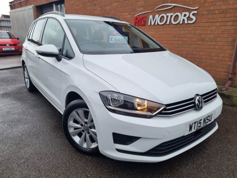  Volkswagen Golf Sv 1.6 TDI 110 SE White 5dr MPV Diesel