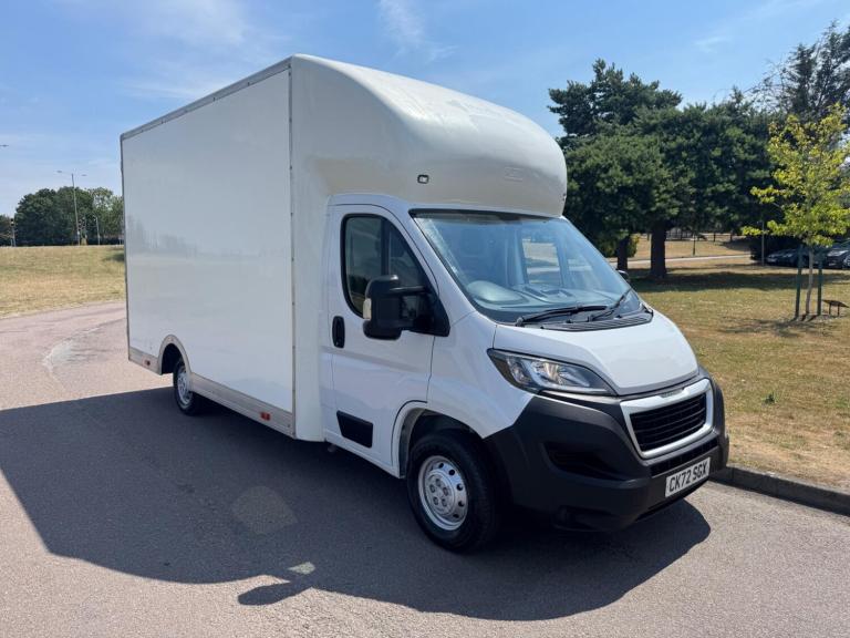 2022 Peugeot Boxer 2.2 BlueHDi 335 Built for Business Low Floor Luton 4dr Diesel Manual L3 Eur CH...