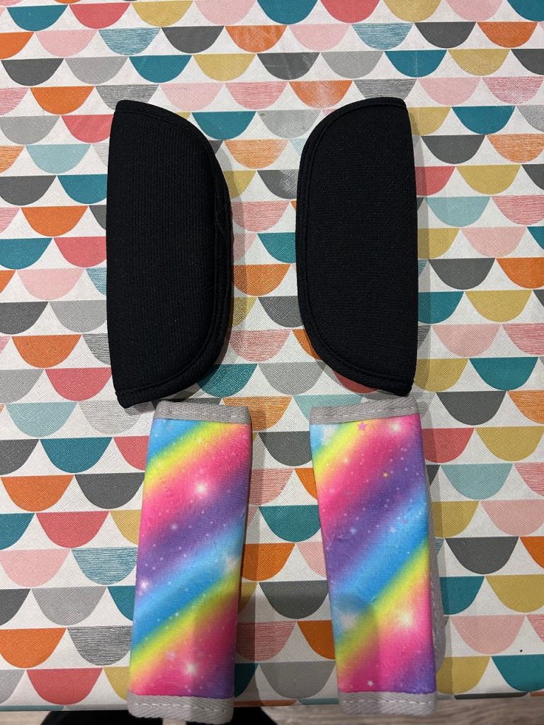 Universal Car seat strap Velcro covers