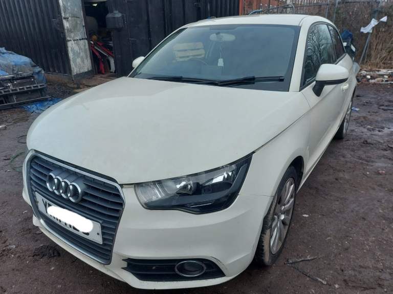 Breaking Audi A1 8X 2011 3DR 1.2 Petrol CBZA 5 Speed LGQ White LY9K