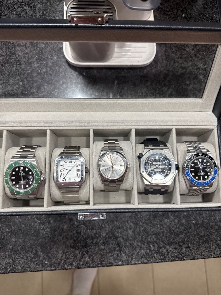 Rolex/AP/Cartier 