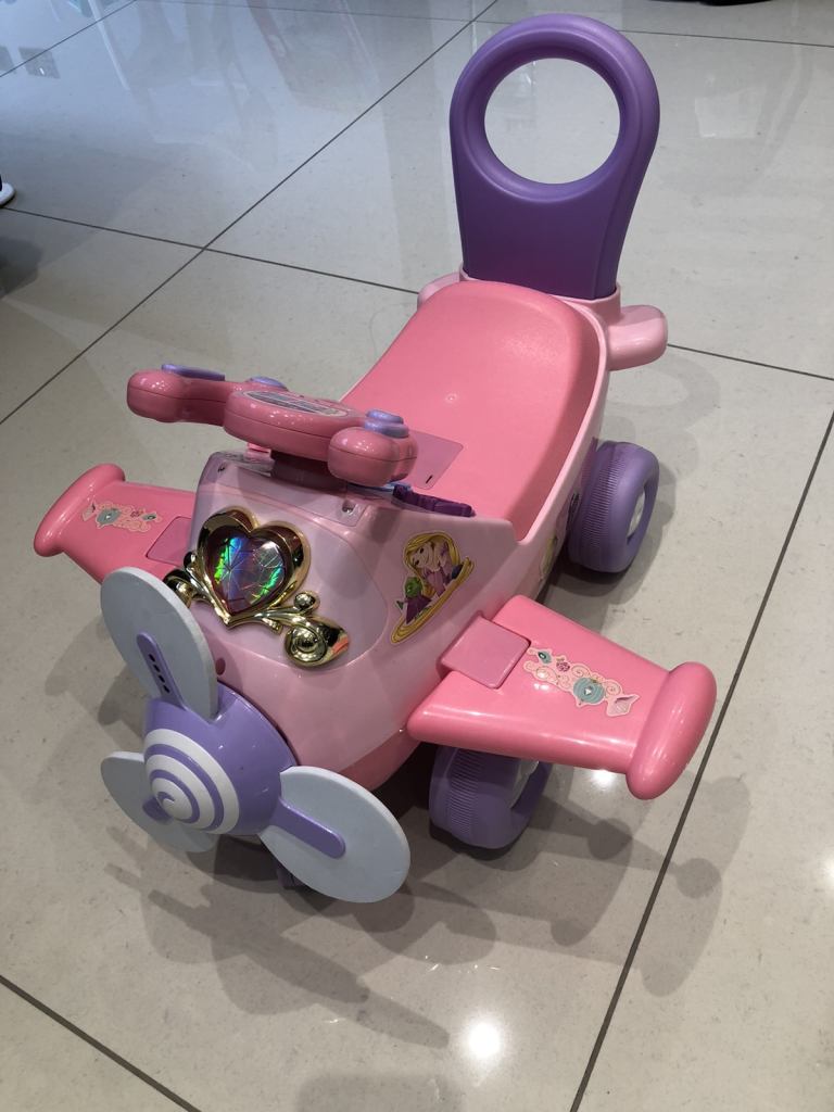 Disney Princess Push Ride On Plane