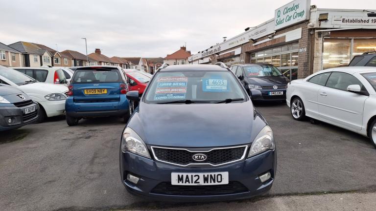 2012 Kia Ceed Estate '3' 1.6 CRDi Diesel Automatic 5-Door From £3,895 + Retail Package ESTATE Die...