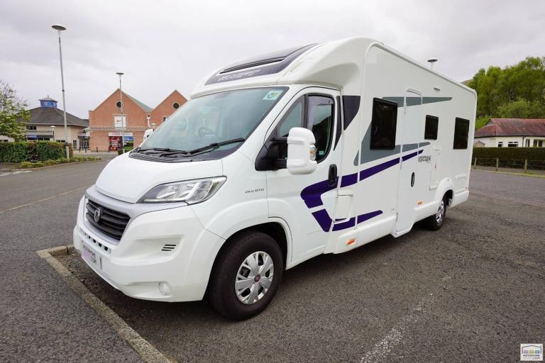 2017 Swift Escape 674, 6-Berth, 5-Seatbelts,End-lounge, Drop-down Double Bed