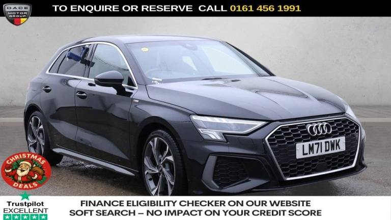 2021 Audi A3 1.5 TFSI 35 S line Sportback 5dr Petrol Manual Euro 6 (s/s) (150 ps) Hatchback Petro...